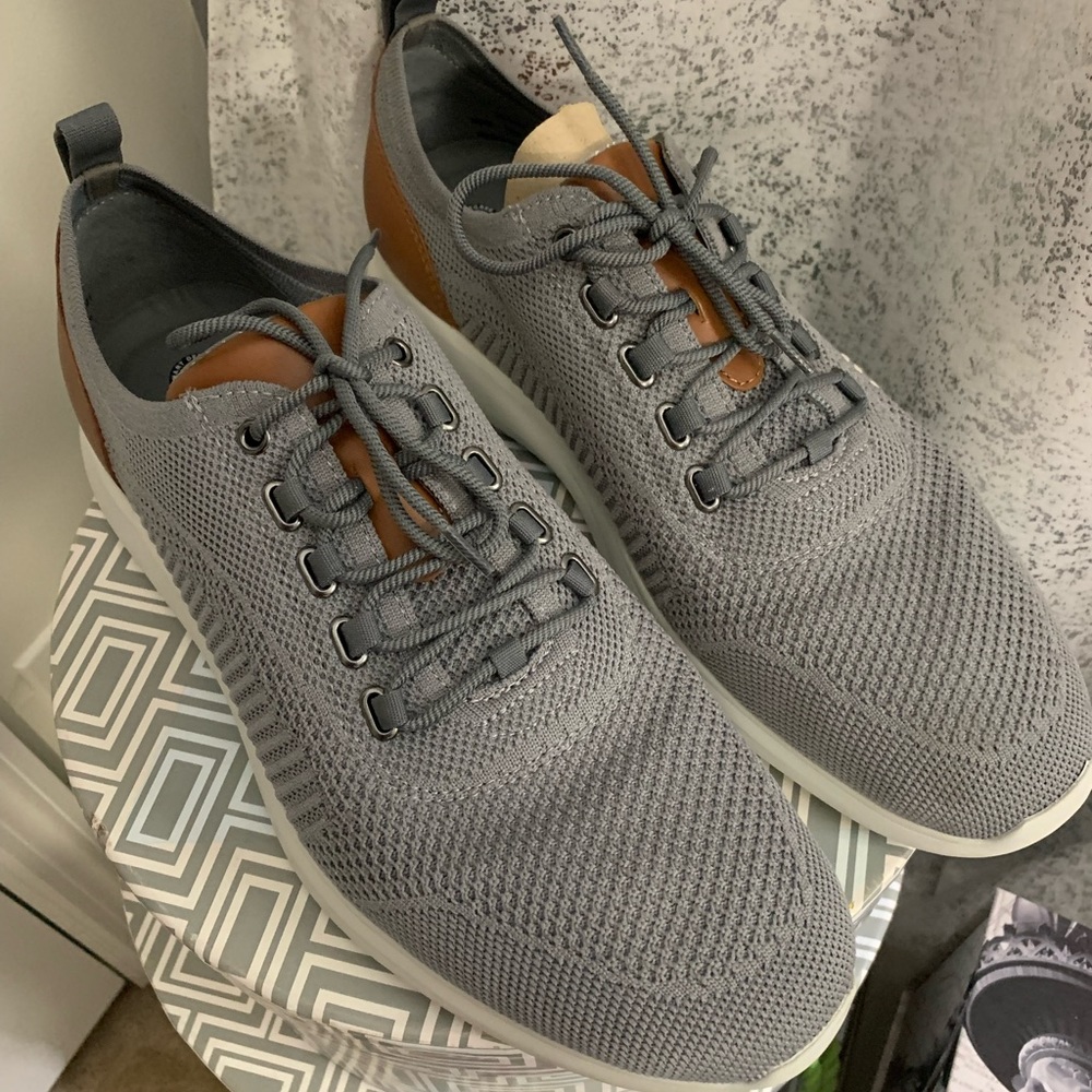 Johnston & Murphy Amherst Knit U Throat Sneakers